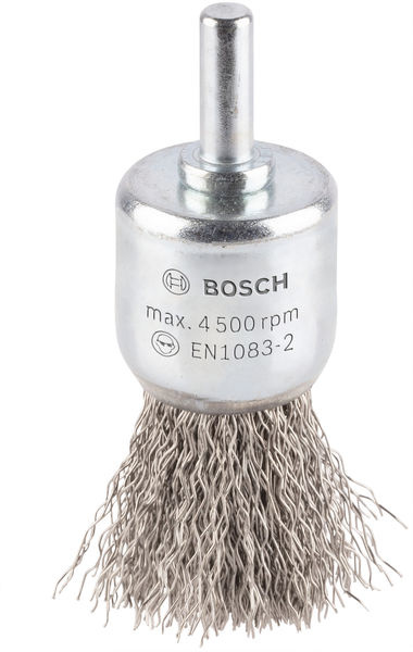 Štětcový kartáč PRO Stainless Steel clean, rovná stopka, 25 × 0,3 mm