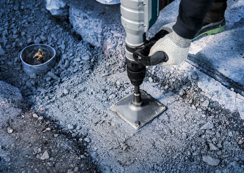 Pěchovací deska PRO SDS max Tamping Plate, 150 × 150 mm