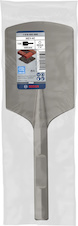 Lopatkový sekáč PRO HEX 28-4C, zaoblený, 135 × 400 mm