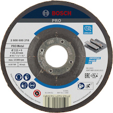 Hrubovací kotouč PRO Metal, 115 × 6 × 22,23 mm, oSa