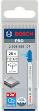 Pilový plátek PRO Metal medium T121AFC pro přímočaré pily, 92 mm, 25 ks