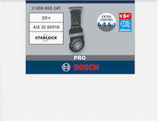 Víceúčelový list PRO AIZ 32 BSPIB pro multifunkční nářadí, 32 × 50 mm