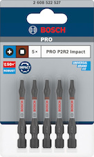 Bit PRO P2R2 Impact, 55 mm, 5 ks