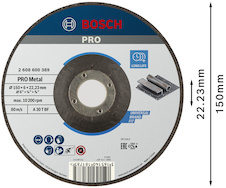 Hrubovací kotouč PRO Metal, 150 × 6 × 22,23 mm, oSa
