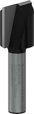 Drážkovací fréza PRO, dva břity, Ø 16 × D 19,6, stopka 8 mm