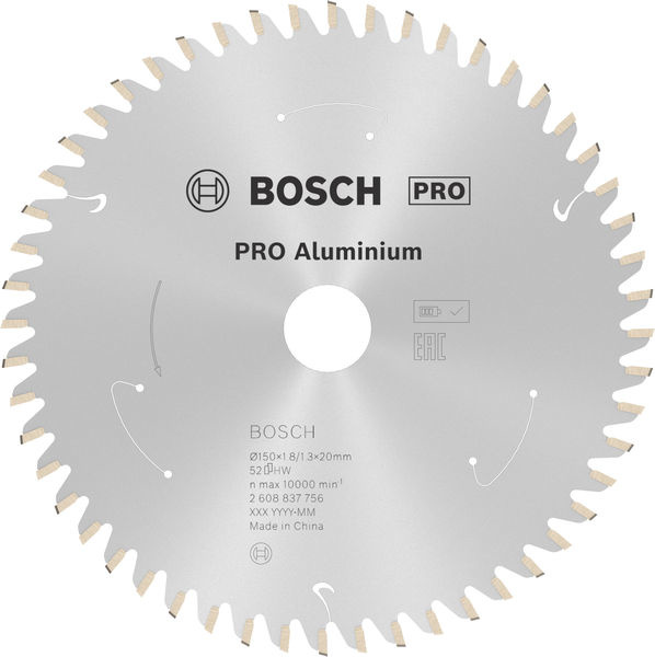 Pilový kotouč PRO Aluminium cordless pro akumulátorovou okružní pilu, 150 × 1,8 × 20 mm