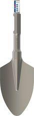 Lopatkový sekáč PRO HEX 30-4C, zaoblený, 135 × 400 mm
