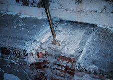 Lopatkový sekáč PRO HEX 30-4C, 75 × 450 mm