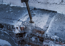 Lopatkový sekáč PRO HEX 30-4C, 75 × 450 mm