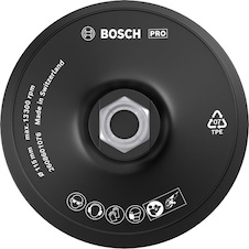 Podložný talíř PRO Backing Pad, 115 mm, M14, s upínacím systémem se suchým zipem
