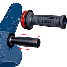 Podložný talíř PRO Backing Pad, 115 mm, M14, s upínacím systémem se suchým zipem