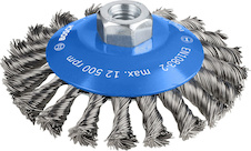 Zkosený kartáč PRO Metal heavy, 115 × 0,5 mm, závit