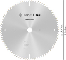 Pilový kotouč PRO Wood pro okružní pilu, 305 × 3 × 25,4 mm