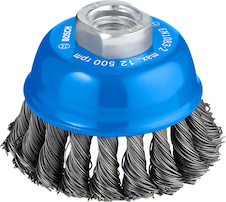 Hrncový kartáč PRO Metal heavy, 75 × 0,5 mm, závit