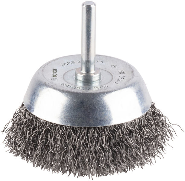 Hrncový kartáč PRO Metal clean, rovná stopka, 70 × 0,3 mm