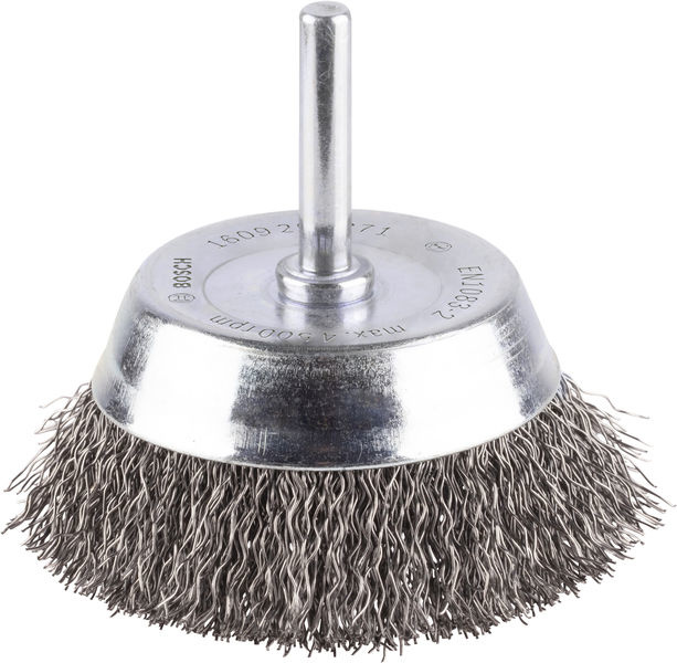 Hrncový kartáč PRO Metal clean, rovná stopka, 70 × 0,2 mm