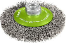 Zkosený kartáč PRO Stainless Steel clean, 100 × 0,35 mm, závit