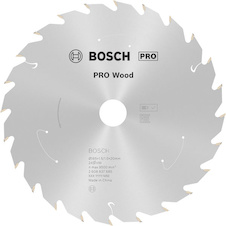 Pilový kotouč PRO Wood cordless pro akumulátorovou okružní pilu, 165 × 1,5 × 20 mm, T24