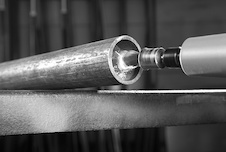 Štětcový kartáč PRO Metal heavy, rovná stopka, 10 × 0,35 mm