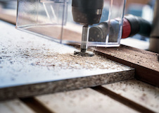 Sukovník na závěsy EXPERT Laminated Wood, 30 × 60 × 90 mm