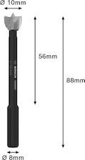 Sada Forstnerových vrtáků EXPERT Wood, 10 mm