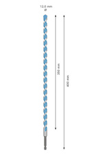 Vrták EXPERT HEX-9 Multi Construction, 12 × 350 × 400 mm