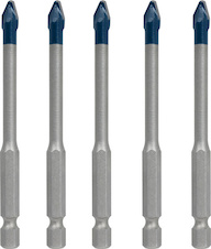 Sada vrtáků EXPERT HEX-9 Hard Ceramic, 6× 90 mm, 5 ks