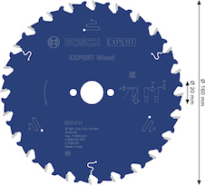 Pilový kotouč EXPERT Wood, 160 × 2,6/1,6 × 20 mm, T24