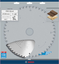 Pilový kotouč PRO Wood pro okružní pilu, 305 × 3,2 × 30 mm, T60