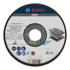 Hrubovací kotouč PRO Semi-Flexible, 125 × 3 × 22,23 mm