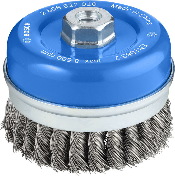 Hrncový kartáč PRO Metal heavy, 100 × 0,5 mm, závit