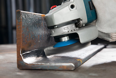 Zkosený kartáč PRO Metal heavy, 100 × 0,5 mm, závit