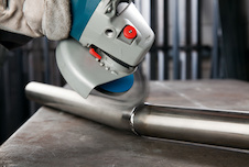 Zkosený kartáč PRO Metal heavy, 100 × 0,5 mm, závit