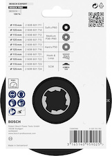 Podložný talíř PRO Backing Pad, 115 mm, SCM
