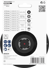 Podložný talíř PRO Backing Pad, X-Lock, 115 mm, s upínacím systémem se suchým zipem