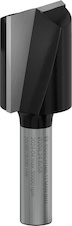 Drážkovací fréza PRO, dva břity, Ø 20 × D 24,6, stopka 8 mm
