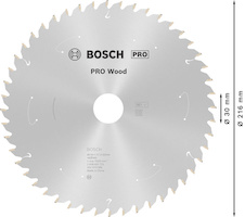Pilový kotouč PRO Wood cordless pro akumulátorovou okružní pilu, 216 × 1,7 × 30 mm, T48