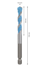 Vrták EXPERT HEX-9 Multi Construction, 8 × 50 × 100 mm