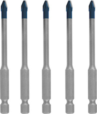 Sada vrtáků EXPERT HEX-9 Hard Ceramic, 5× 90 mm, 5 ks