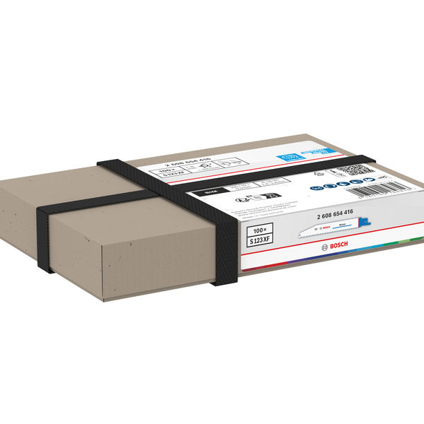 List Metal S123XF 0,9 × 19 × 150 mm, 100 ks