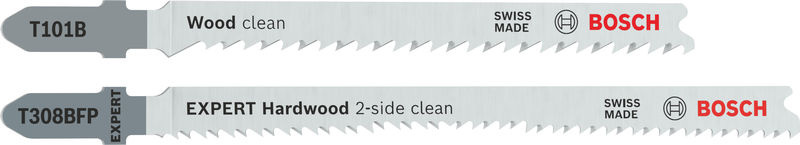 Pilové plátky pro přímočaré pily T101B a EXPERT Hardwood 2-side clean T308BFP, 26 ks