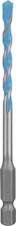 Vrták EXPERT HEX-9 Multi Construction, 5 × 50 × 100 mm