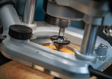 Drážkovací fréza tvaru V PRO, 90° × Ø 9,5, stopka 6 mm