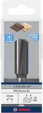 Drážkovací fréza PRO, dva břity, Ø 18 × D 40, stopka 12 mm