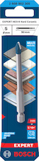 Vrták EXPERT HEX-9 Hard Ceramic 5 × 90 mm