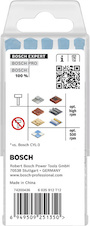 Sada vrtáků EXPERT HEX-9 Multi Construction, 5,5 × 60 × 100; 6 × 60 × 100; 6 × 60 × 100; 7 × 60 × 100; 8 × 50 × 100 mm, 5 ks