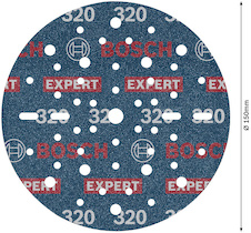 Brusný kotouč EXPERT O780 s fólií, 150 mm, G320