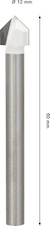 Vrták CYL-9 Soft Ceramic 12 × 90 mm