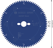 Pilový kotouč EXPERT Wood, 254 × 2,6/1,8 × 30 mm, T80