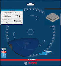 Pilový kotouč EXPERT Fibre Cement, 210 × 2,2/1,6 × 30 mm, T6